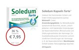 Soledum Kapseln forte bei LINDA im Brandenburg Prospekt für 7,95 €