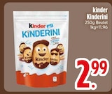 Kinder im EDEKA Prospekt Kinderini von Kinder im aktuellen EDEKA Prospekt für 2,99 €