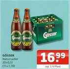 Naturradler im Angebot bei Getränke Oase in Lünen Naturradler Angebote von GÖSSER bei Getränke Oase Lünen für 16,99 €