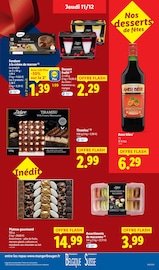 Glace Angebote im Prospekt "Votre repas de fêtes" von Lidl auf Seite 35