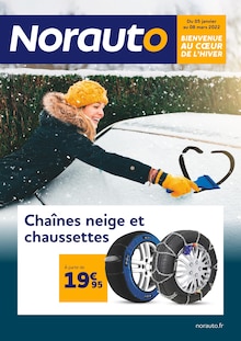 Norauto Catalogue "Bienvenue au cœur de l'hiver", 1 page, Nanterre,  05/01/2022 - 08/03/2022