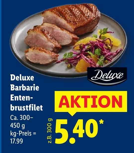 Barbarie Entenbrustfilet