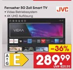 Aktuelle Fernseher Angebote bei Netto Marken-Discount in Karlsruhe Aktuelles Fernseher 50 Zoll Smart TV Angebot bei Netto Marken-Discount in Karlsruhe ab 289,99 €