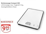 Küchenwaage Compact 300 im Angebot bei GLOBUS in Erlangen Küchenwaage Compact 300 Angebote von SOEHNLE bei GLOBUS Erlangen für 9,99 €