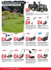 Aktueller bauSpezi Prospekt mit Rasenmäher, "Aktionstag Garten", Seite 4