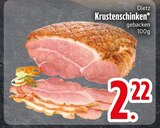 Krustenschinken im EDEKA Prospekt Krustenschinken von Dietz im aktuellen EDEKA Prospekt für 2,22 €