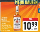 Whiskey Angebote von Jim Beam bei E center Jena für 10,99 €