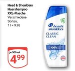 Haarshampoo XXL-Flasche Angebote von Head & Shoulders bei GLOBUS Oberhausen für 4,99 €