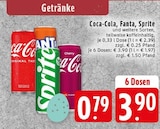 Coca-Cola, Fanta, Sprite im Angebot bei EDEKA in Krefeld Coca-Cola, Fanta, Sprite Angebote von Coca-Cola bei EDEKA Krefeld für 0,79 €