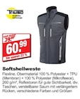 Softshellweste von Triuso im aktuellen bauSpezi Prospekt