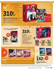Nintendo Switch Angebote im Prospekt "VOS PRÉPARATIFS DE NOËL à prix E.Leclerc" von E.Leclerc Nintendo Switch Angebote im Prospekt "VOS PRÉPARATIFS DE NOËL à prix E.Leclerc" von E.Leclerc auf Seite 65