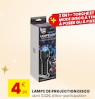 Lampe LED Projection Disco - Party Time dans le catalogue Stokomani