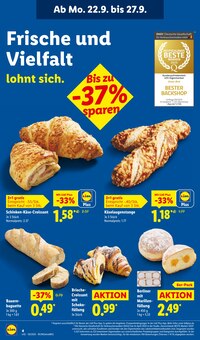 Brötchen im aktuellen Lidl Prospekt (Nürnberg) Brötchen im Lidl Prospekt "LIDL LOHNT SICH" mit 68 Seiten (Nürnberg)