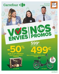 Carrefour Catalogue "Vos envies | Nos promos", 72 pages, Nantes,  14/06/2022 - 27/06/2022