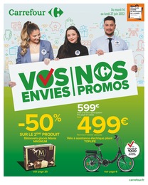 Carrefour Catalogue "Vos envies | Nos promos", 72 pages, Marseille, 14/06/2022 - 27/06/2022 Carrefour Catalogue "Vos envies | Nos promos", 72 pages, Marseille, 14/06/2022 - 27/06/2022