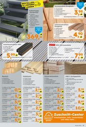 Terrassendielen Angebot im aktuellen Globus-Baumarkt Prospekt auf Seite 15