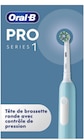 Brosse à dents électrique pro 1 + étui de voyage - ORAL-B en promo chez U Express Franconville à 31,11 €