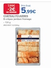 6 crêpes jambon fromage - CHÂTEAU FOUGÈRES en promo chez Costco Vitry-sur-Seine à 5,99 €