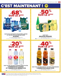 Offre Perrier dans le catalogue Carrefour du moment à la page 63