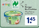 Körniger Bio-Frischkäse von Naturland im aktuellen ALDI SÜD Prospekt