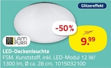 LED-Deckenleuchte von LAMPURA, LED im aktuellen ROLLER Prospekt