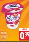 Aktuelles Sahne Joghurt Angebot bei EDEKA in Würzburg ab 0,39 €