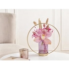 Orchidée 1 fleuron cercle métallique - CARREFOUR - Carrefour à Metz Orchidée 1 fleuron cercle métallique - CARREFOUR en promo chez Carrefour Metz à 7,99 €