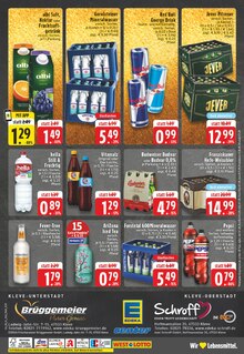Energydrink im aktuellen E center Prospekt (Kleve) Energydrink im E center Prospekt "Aktuelle Angebote" mit 28 Seiten (Kleve)