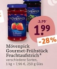 Gourmet-Frühstück Fruchtaufstrich im tegut Prospekt Gourmet-Frühstück Fruchtaufstrich von Mövenpick im aktuellen tegut Prospekt für 1,99 €