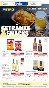 Mumm im METRO Prospekt "Wochenangebote" mit 59 Seiten (Fürth)