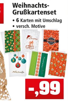 Weihnachts-Grußkartenset bei Thomas Philipps in Reutlingen Weihnachts-Grußkartenset im Angebot bei Thomas Philipps Reutlingen für 0,99 €