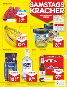 Wodka im Netto Marken-Discount Prospekt "Aktuelle Angebote" mit 58 Seiten (Remscheid)