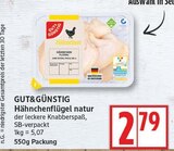 Hähnchenflügel natur von Gut&Günstig für 2,79 € bei EDEKA im Angebot Hähnchenflügel natur von Gut&Günstig im aktuellen EDEKA Prospekt