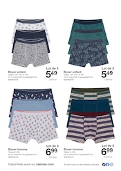 Boxer Homme en promo dans le catalogue Zeeman à la page 10
