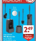 WC-Bürsten-Set von HOME CREATION im aktuellen ALDI SÜD Prospekt für 2,49 €