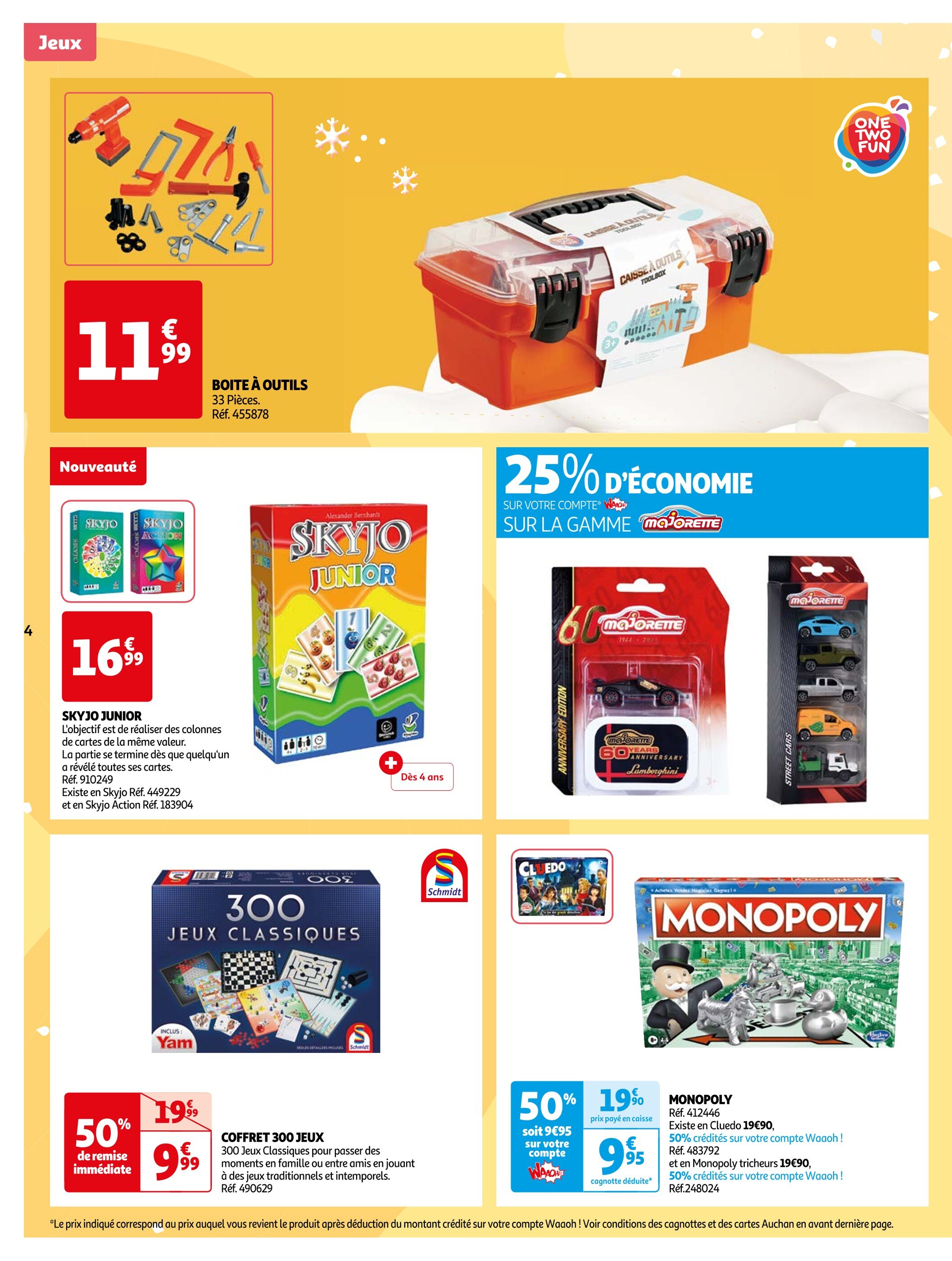 Voiture Auchan Promos et prix dans le catalogue de la semaine