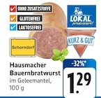 Hausmacher Bauernbratwurst Angebote von Schorndorf bei E center Göppingen für 1,29 €