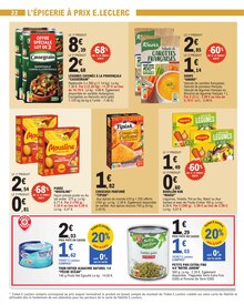 Promo Conserve De Poisson dans le catalogue E.Leclerc du moment à la page 22