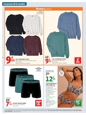 Promos Vêtements dans le catalogue "ASIE" de Auchan Hypermarché Vêtements en promo dans le catalogue Auchan Hypermarché à la page 34