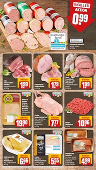 Fleisch im REWE Prospekt "Dein Markt" mit 18 Seiten (Lübeck)