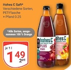 Saft Plus Eisen Angebote von Hohes C bei GLOBUS Maintal für 1,49 €