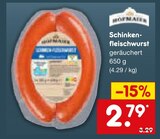 Schinkenfleischwurst von Hofmaier im aktuellen Netto Marken-Discount Prospekt für 2,79 €