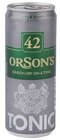 Orson’s 42 London Dry Gin & Tonic im Angebot bei REWE in Mettmann Orson’s 42 London Dry Gin & Tonic Angebote von Orson's bei REWE Mettmann für 1,69 €