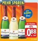 Sekt, Fruchtsecco oder Alkoholfrei bei EDEKA im Bernstadt Prospekt für 0,88 €
