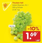 Trauben hell im Angebot bei Netto Marken-Discount in Essen Trauben hell Angebote bei Netto Marken-Discount Essen für 1,69 €
