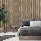 Papier peint décor tasseaux de bois - Ugepa - Décor Discount à Vénissieux Papier peint décor tasseaux de bois - Ugepa en promo chez Décor Discount Vénissieux à 8,90 €