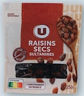 20% versés sur ma carte U sur tous les fruits séchés au rayon fruits secs libre service - U - Super U à Dijon 20% versés sur ma carte U sur tous les fruits séchés au rayon fruits secs libre service - U en promo chez Super U Dijon