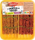 Brochettes de dinde Match des Saveurs France - Italie - Le Gaulois - Intermarché Super à Ussel Brochettes de dinde Match des Saveurs France - Italie - Le Gaulois en promo chez Intermarché Super Ussel à 10,65 €