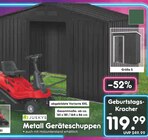 Aktuelles Metall Geräteschuppen Angebot bei Netto Marken-Discount in Stuttgart ab 119,99 €