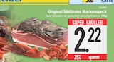 Original Südtiroler Markenspeck von Senfter im aktuellen EDEKA Prospekt für 2,22 €